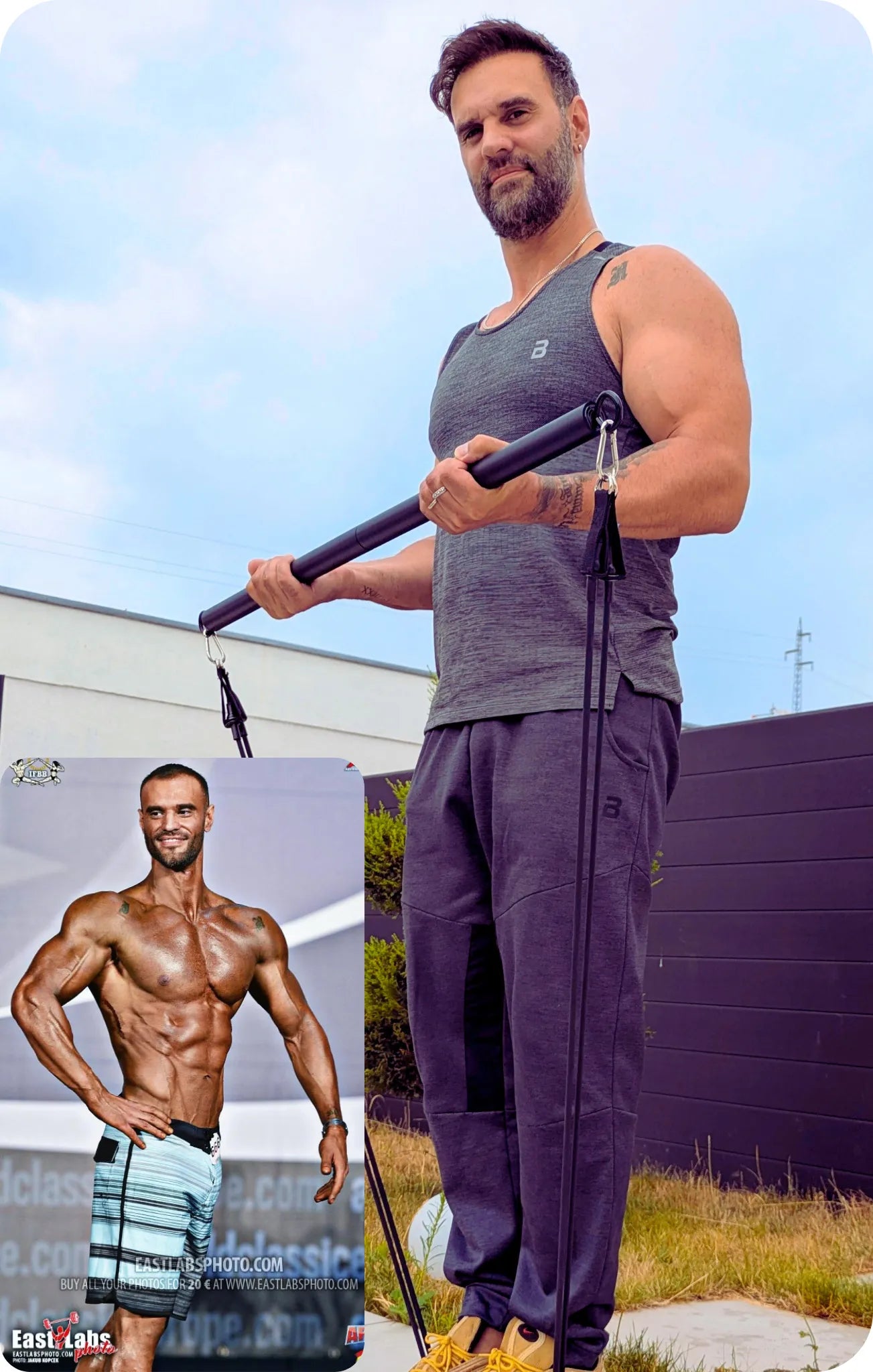 Déraco Cédric, athlète IFBB
