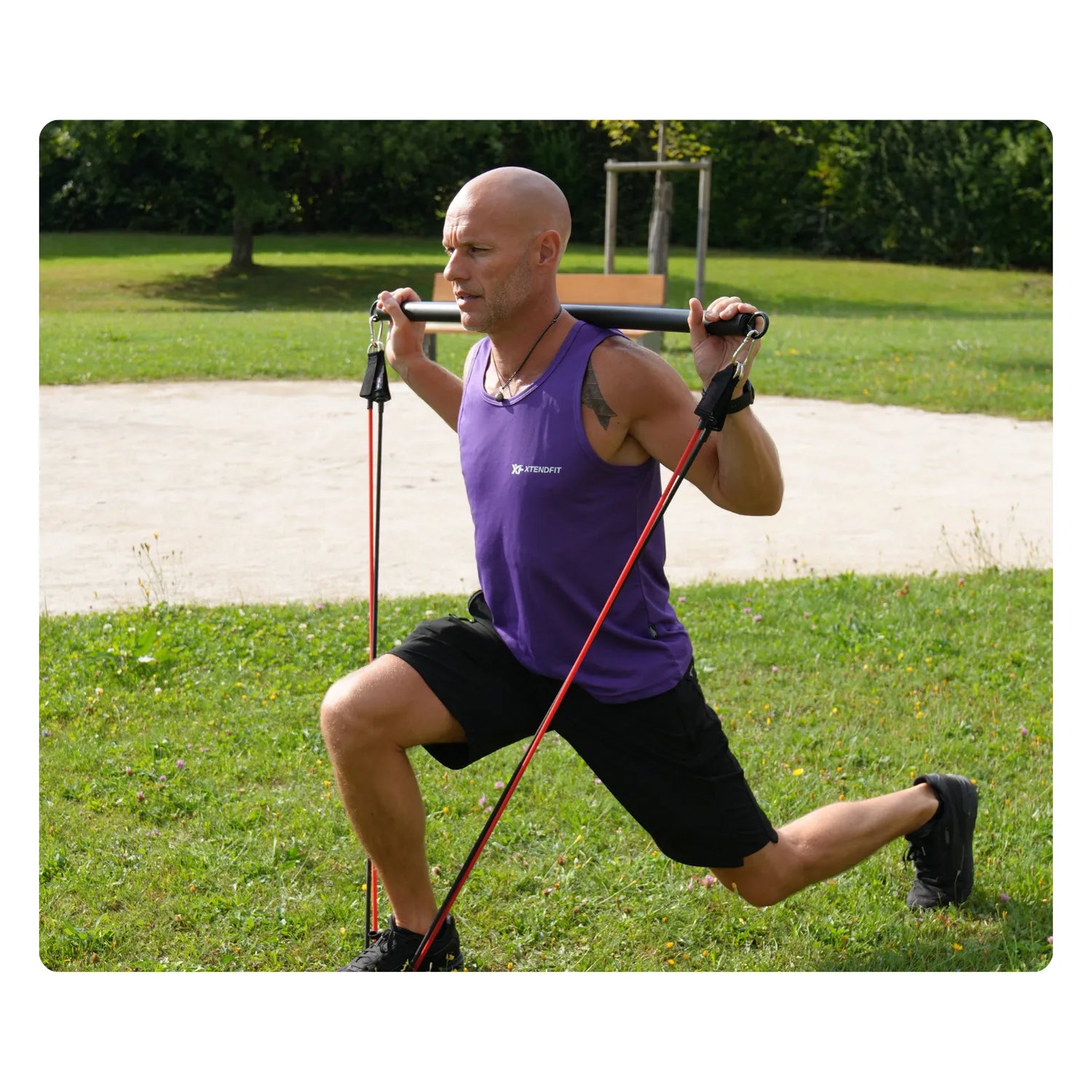 Entraînement en extérieur avec kit Xtendfit