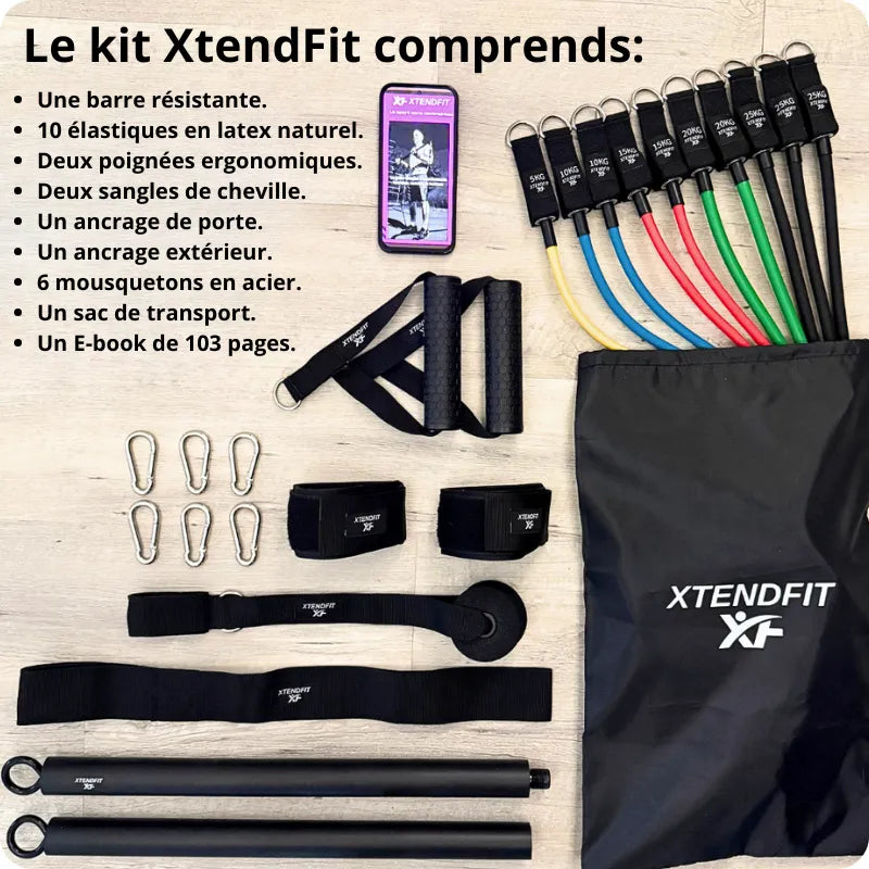 Kit complet Xtendfit détaillé